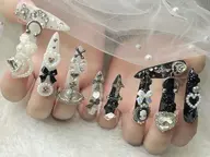 ⭐️【チップスカルプ長さ出し】MAXロングLLL 6000種類のパーツ無制限つけ放題¥19.980