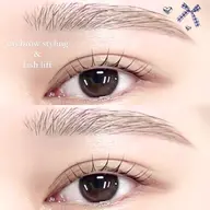 🩵ラッシュリフト+アイブロウスタイリング／仕上げメイク付き🎀