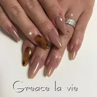 ♡ハードジェル、長さ出しアート2本付き♡