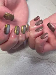 初回【オフケア込】マグネットonミラーネイルワンカラー　7500円→初回7000円