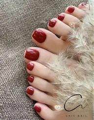 👣FOOT🎨🩴ワンカラーorラメ🩴🎨 見せたくなる足元へ✨ケア込み