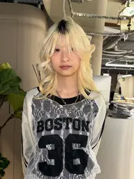 🩵2回目以降の方へ🩵ケアブリーチ×ケアカラー×システムトリートメント 梅田/ハイトーン/韓国/ホワイト