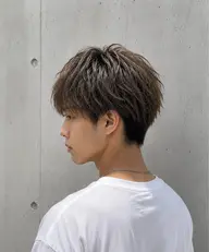 【メンズ限定⭐️】メンズカット＋垢抜け艶カラー⚡️＋補修トリートメント🫧