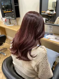 【1日1名限定】柔らか暖色カラ🍒ー➕カット➕2stepトリートメント🎀