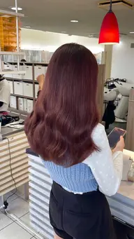 🍒‎🤍垢抜けカラー🍒‎🤍ブリーチなしダブルカラー