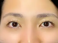 眉毛ワックス✨️間引き、カット、お化粧込み＋まつ毛パーマ上下(アイシャンプー付)パリジェンヌ、マイラミ変更可♡