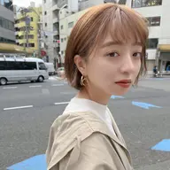 ⭕️ 【透明感✨ブリーチ👌ダブルカラー】+【小顔矯正カット✂️】+【高保湿スチーム💭1stepトリートメント】