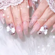 オフあり◯アプレチップ長さ出し+持ち込みアート1-4本つけ放題コース(オフ込み)