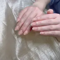 ワンカラーorラメグラ🩷2個ストーン付き