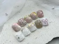 フット◆【オフあり】親指アートコース🩵