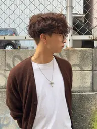 ミニモ限定❤️🔥メンズカット 眉カット付き𖤐 ̖́-