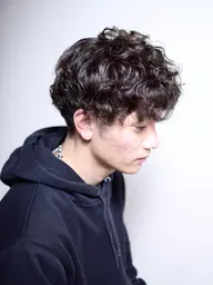 【メンズ限定】カット＋パーマ✨シャンプー、プチスパ込み☘️