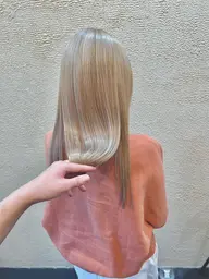 《ブリーチ対応》カット+酸性縮毛矯正 men'sもOK💇♂️