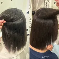 【カット無し憧れのツヤ髪へ💫】縮毛矯正＋トリートメント✨✨