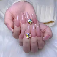 🌺チップ長さだし✨60分シンプルネイル♡持ち込み👌2本やり放題「ソフトジェルオフ無料」