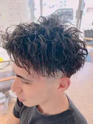 【メンズ限定】カット＋シャンプー＋パーマ✨¥9900