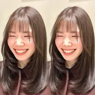 《2回目以降の方》透明感ワンカラー💎赤みを抑えた柔らかい色味に🫧イルミナカラーで叶えるツヤ⋆*