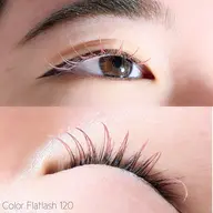 カラー変更OK🎨フラットラッシュ120本🌷土日祝+550円/リピーター様+550円/指定日時外+300円