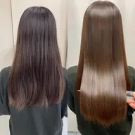 💗縮毛矯正人気No.2🥈【天使の艶髪】髪質改善縮毛矯正&オージュアトリートメント+カット✨