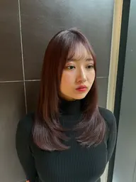 🌷予約リクエストのみ🌷【🍒レディース限定🍒】レイヤーカット✖️トリートメント❤️