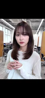 トーンアップ　透明感カラー