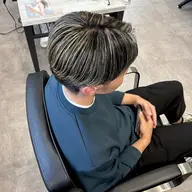 【 ご新規様限定 】men'sカット＋金メッシュ（1ブリーチ）＋専用トリートメント✨️