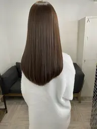 透明感カラー+トリートメント