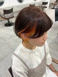 イヤリングカラー🌈【ブリーチ込み】+全体カラー+TOKIOトリートメント付き🌈