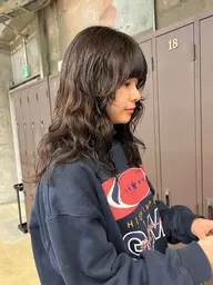 【❣️平日限定フルコースメニュー❣️】カット+パーマ(ケア剤付き)+カラー