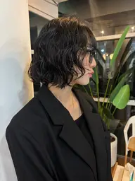 （ニュアンス、スパイラル、似合わせ）パーマ➕silkトリートメント