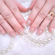 オフなし✨ハンド✨マグネットネイル&フラッシュネイル(🎊ストーン✨パール2粒サービス🎊)💝現金お支払いのみ💝