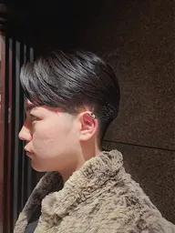 ツーブロックナチュラルカット+シャンプー+セット