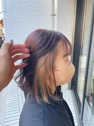 今月限定 ブリーチ＋インナーカラー(プラス2200円でケアブリーチに変更可能！)