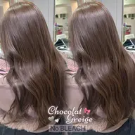 【🫧ブリーチはしたくない方へ🥣】ブリーチなしダブルカラー+超音波TR🧁#暖色カラー#透明感カラー(🌸ミニモ学割)