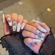 ★ハンド時間内10本アートし放題サンプルor持ち込み可。特殊パーツ(別途料金)3D・キャラクターは含まれません。