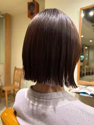 カット+縮毛矯正　¥15400