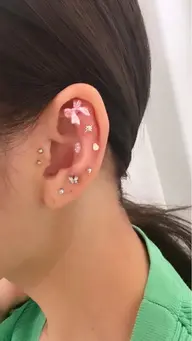 耳つぼジュエリー💎片耳6個まで