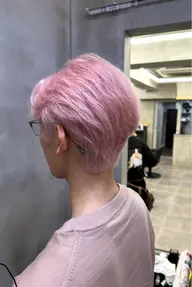 【♟メンズ限定♟】【プレゼント付き🎁】カット+ブリーチ1回(ケアブリーチ込)+カラー+質感トリートメント