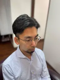 メンズカット✂︎✪ &セットシャンプー込み/学生/就活カット大歓迎！/ビジネススタイル/ショート/2ブロック