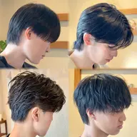 【🇰🇷大人気トレンドメンズカット✨】　センターパート / マッシュ /ウルフ🐺※ｶｯﾄ➕ｼｬﾝﾌﾟｰ➕ﾍｱｾｯﾄ