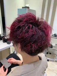 メンズカット＋ハイライト＋ベースカラー