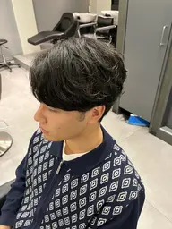 🌀メンズカット+スパイラルパーマ🌀