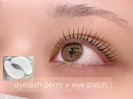 【まつ毛パーマ】+アイパック