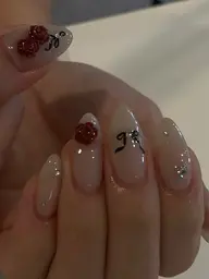 チップ長さ出し持ち込みデザイン（4本)