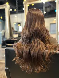 🤎【ナチュラル透明感カラー+カット】🟫♥️