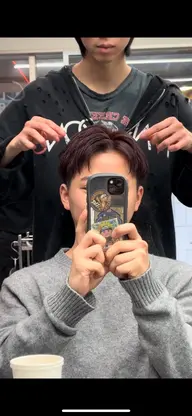 【✨セットクーポン✨】🌈メンズカット+ワンカラー🌈　　🫶暖色系やブラウン系、暗染めや白髪染めも可能🫶