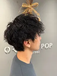 【新規限定】似合わせメンズカット+ナチュラルパーマ