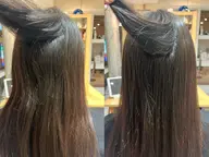 【☆コテ巻きOK☆】縮毛矯正+カット+髪質改善トリートメント