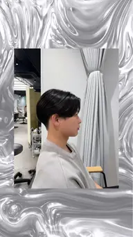 💙メンズカット😎かりあげマッシュ💙