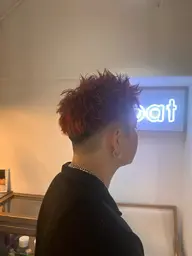 ワンカラー、艶カラー